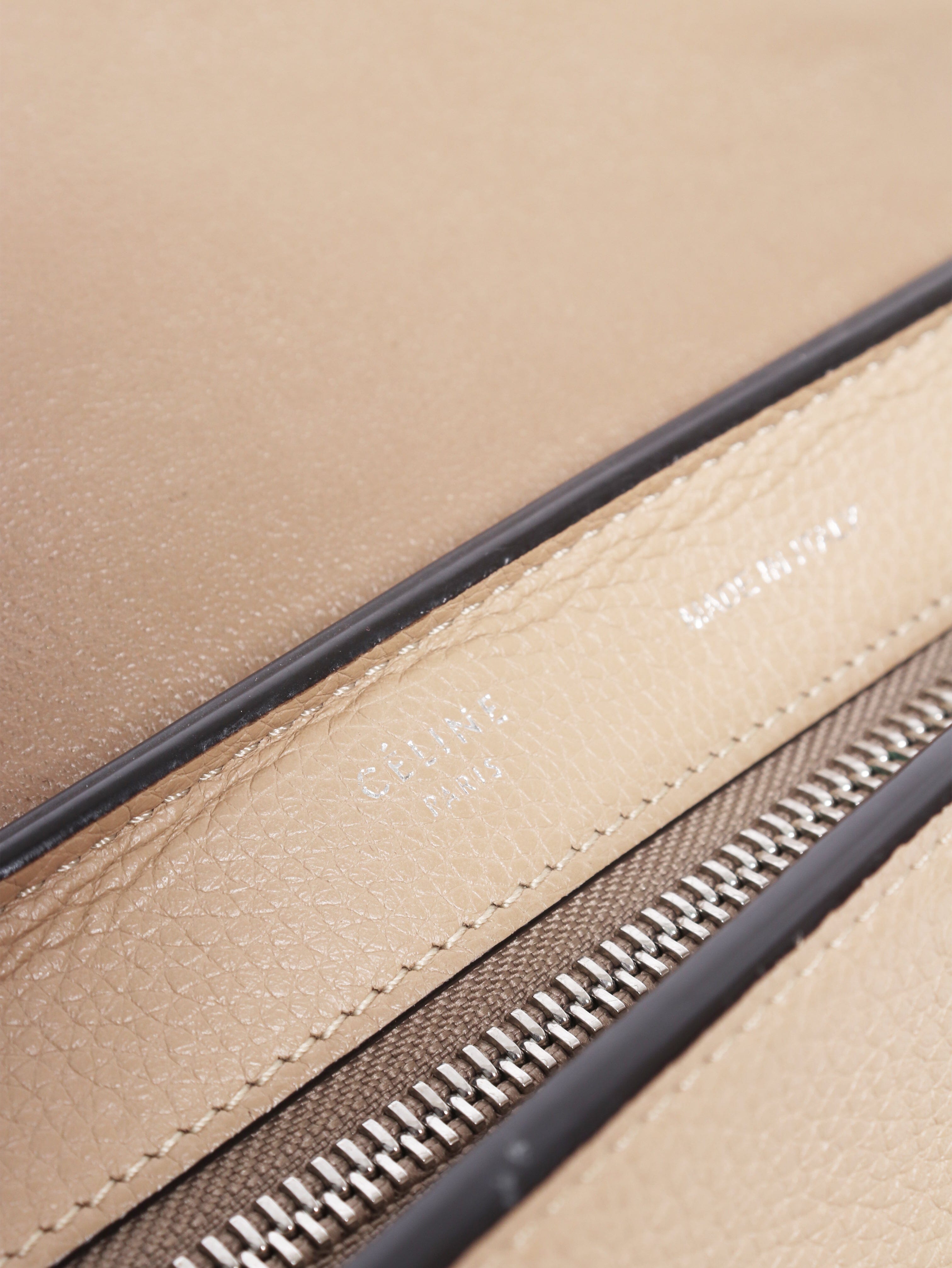 Taupe Trapeze leather shoulder bag Shoulder bags Celine 