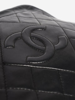 Black vintage 1991 lambskin quilted tassel shoulder bag Shoulder bags Chanel 