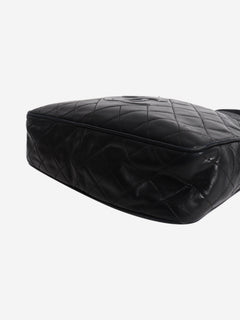 Black vintage 1991 lambskin quilted tassel shoulder bag Shoulder bags Chanel 