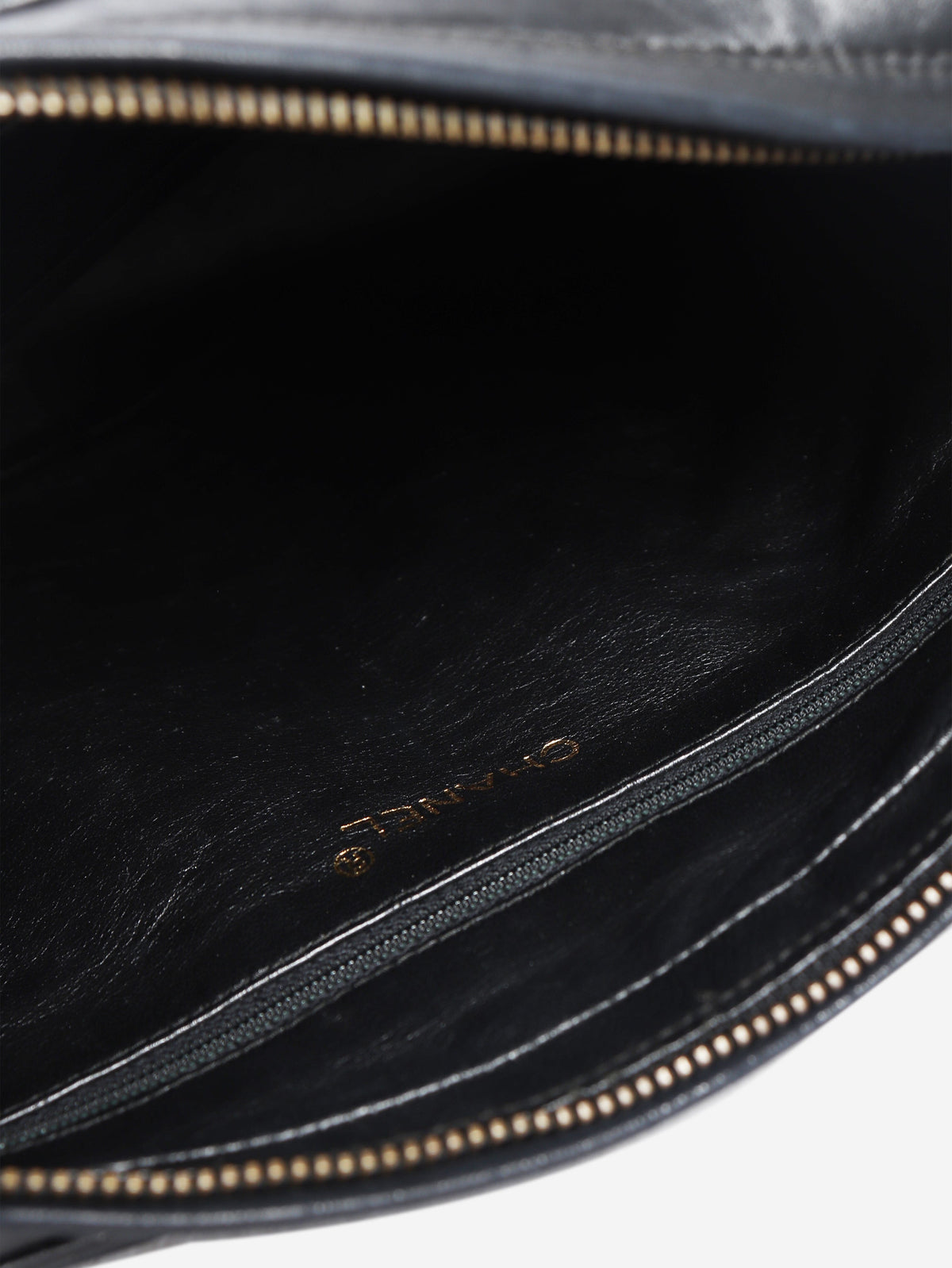 Black vintage 1991 lambskin quilted tassel shoulder bag Shoulder bags Chanel 