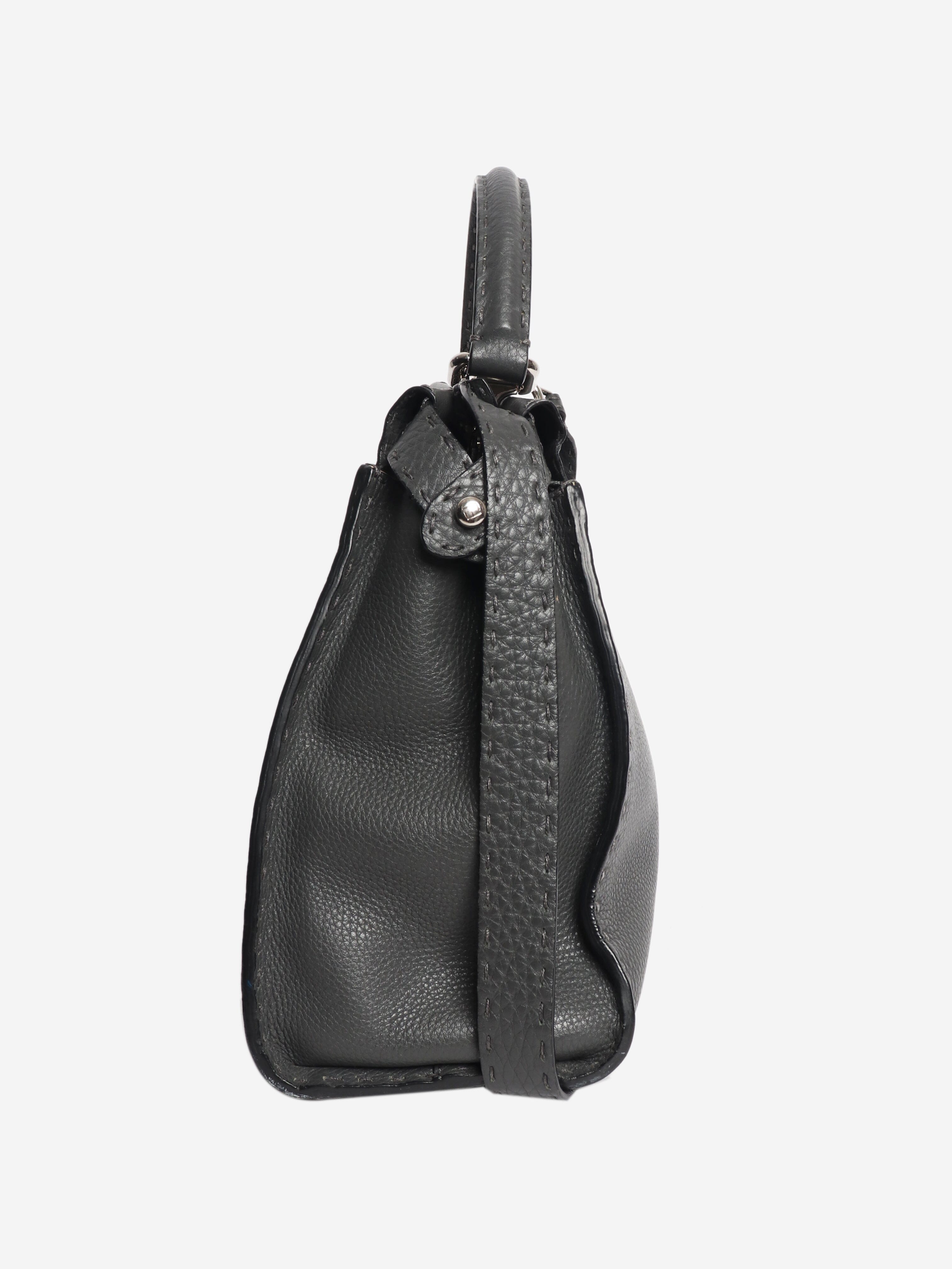 Dark grey Selleria Peekaboo 2way bag Shoulder bags Fendi 