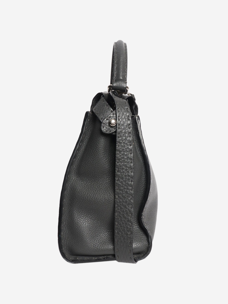 Dark grey Selleria Peekaboo 2way bag Shoulder bags Fendi 