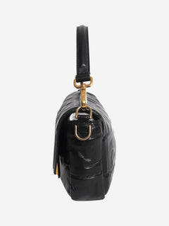 Black leather Baguette bag Cross-body Bags Fendi 