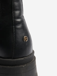 Black leather ankle boots - size EU 40 Boots Anine Bing 