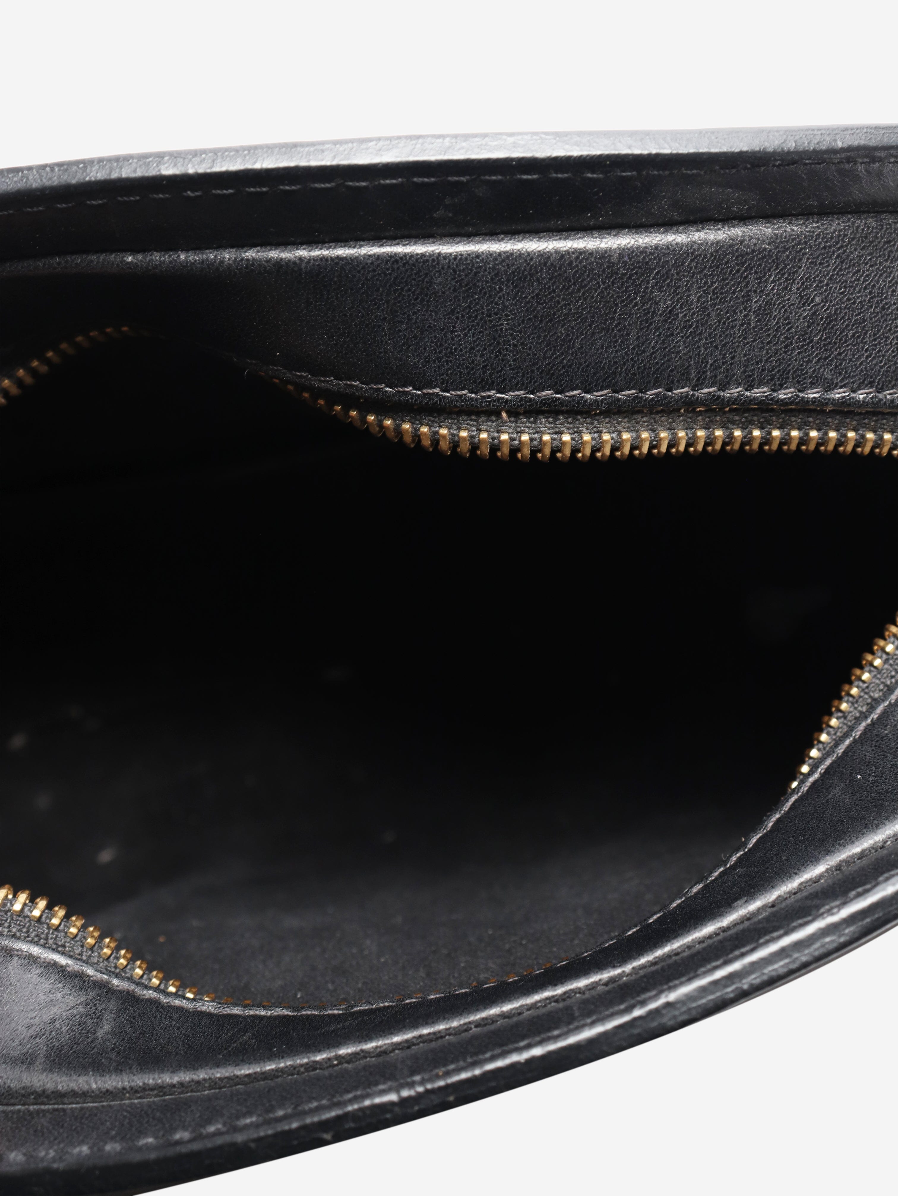 Black Demi-Lune leather shoulder bag Shoulder bags A.P.C. 