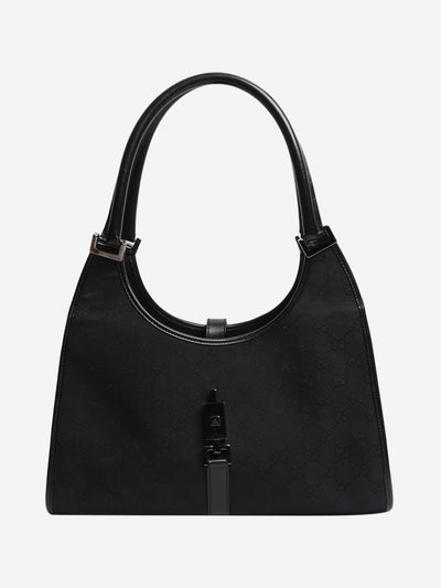 Black Jackie canvas shoulder bag Shoulder bags Gucci 