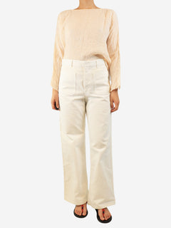 White denim jeans - size UK 12 Trousers Dior 