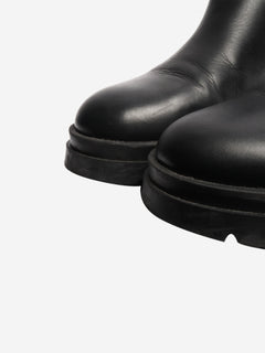 Black leather ankle boots - size EU 40 Boots Anine Bing 