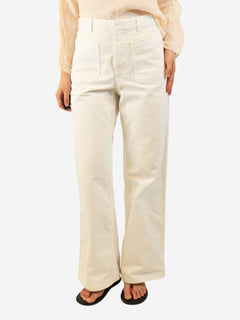 White denim jeans - size UK 12 Trousers Dior 