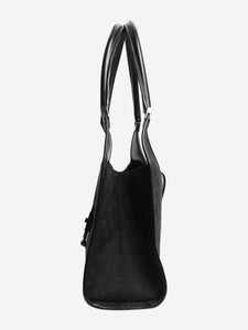 Gucci Black Jackie canvas shoulder bag