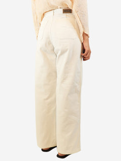 White denim jeans - size UK 12 Trousers Dior 