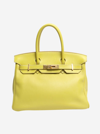Yellow 2011 Birkin 30 bag Top Handle Bags Hermes 
