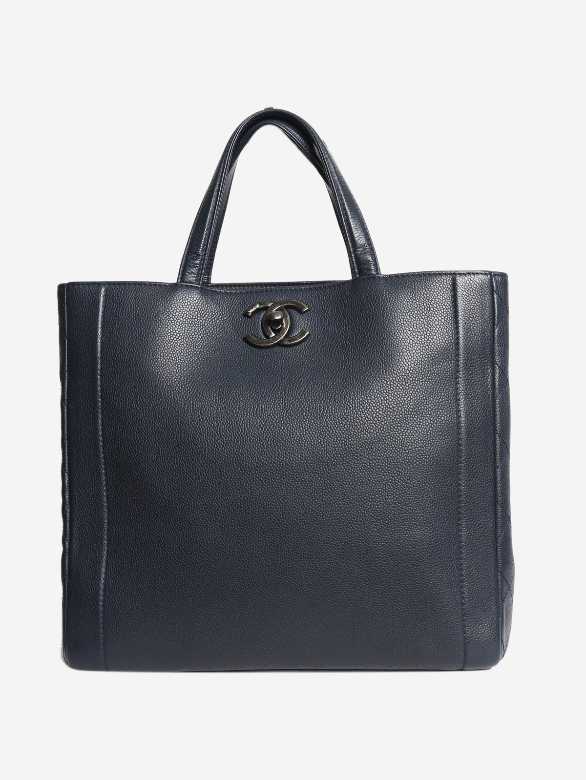 Navy 2014 caviar Executive tote