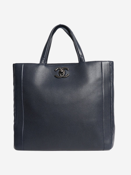 Navy 2014 caviar Executive tote product image