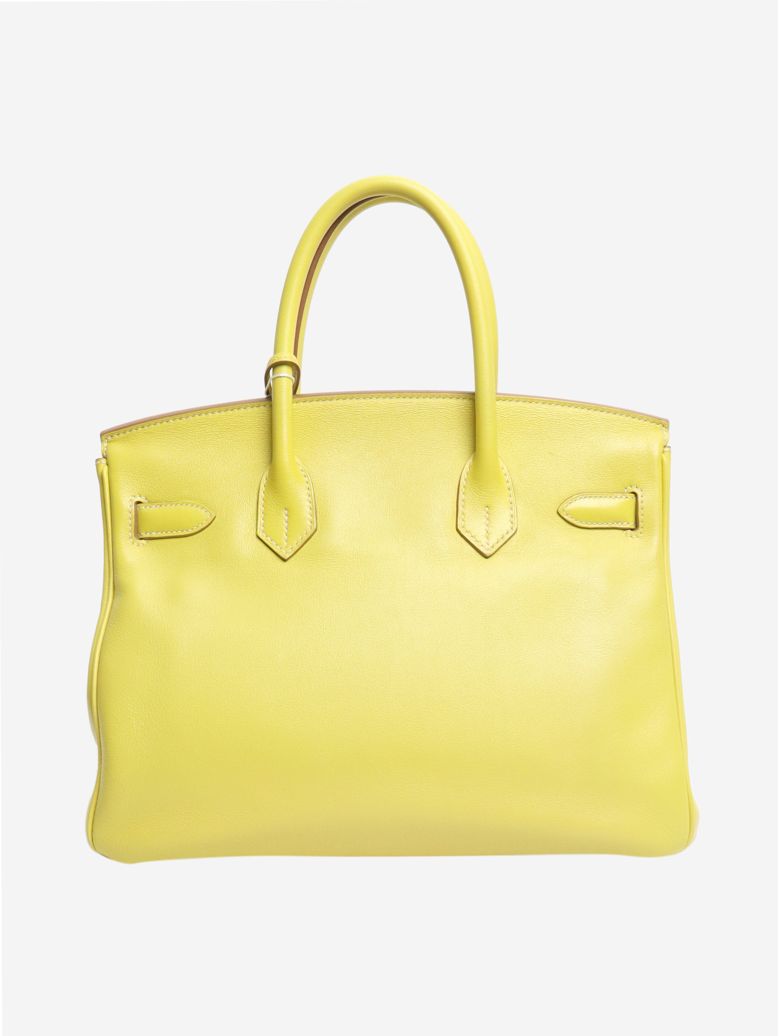 Yellow 2011 Birkin 30 bag Top Handle Bags Hermes 