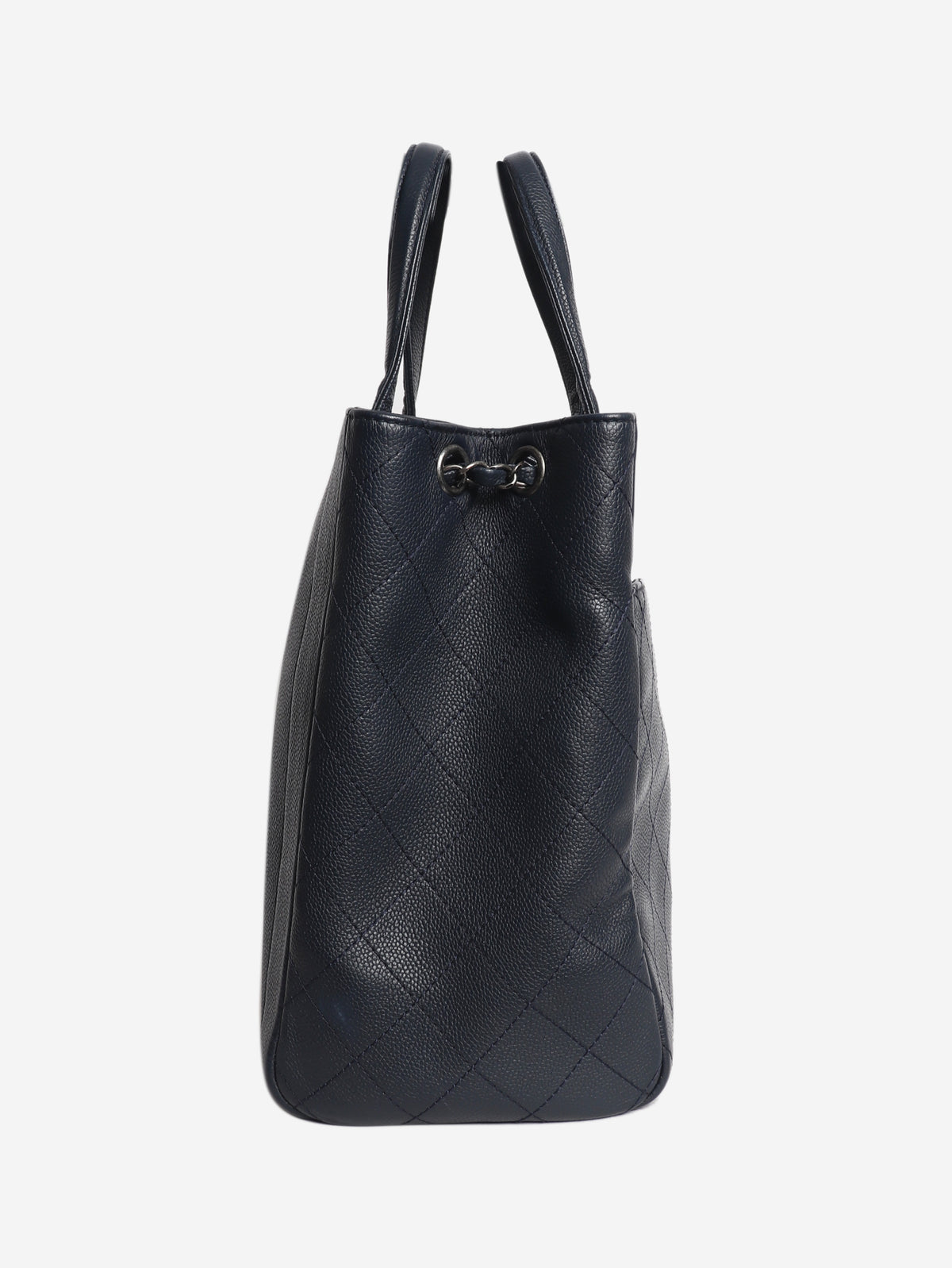 Navy 2014 caviar Executive tote