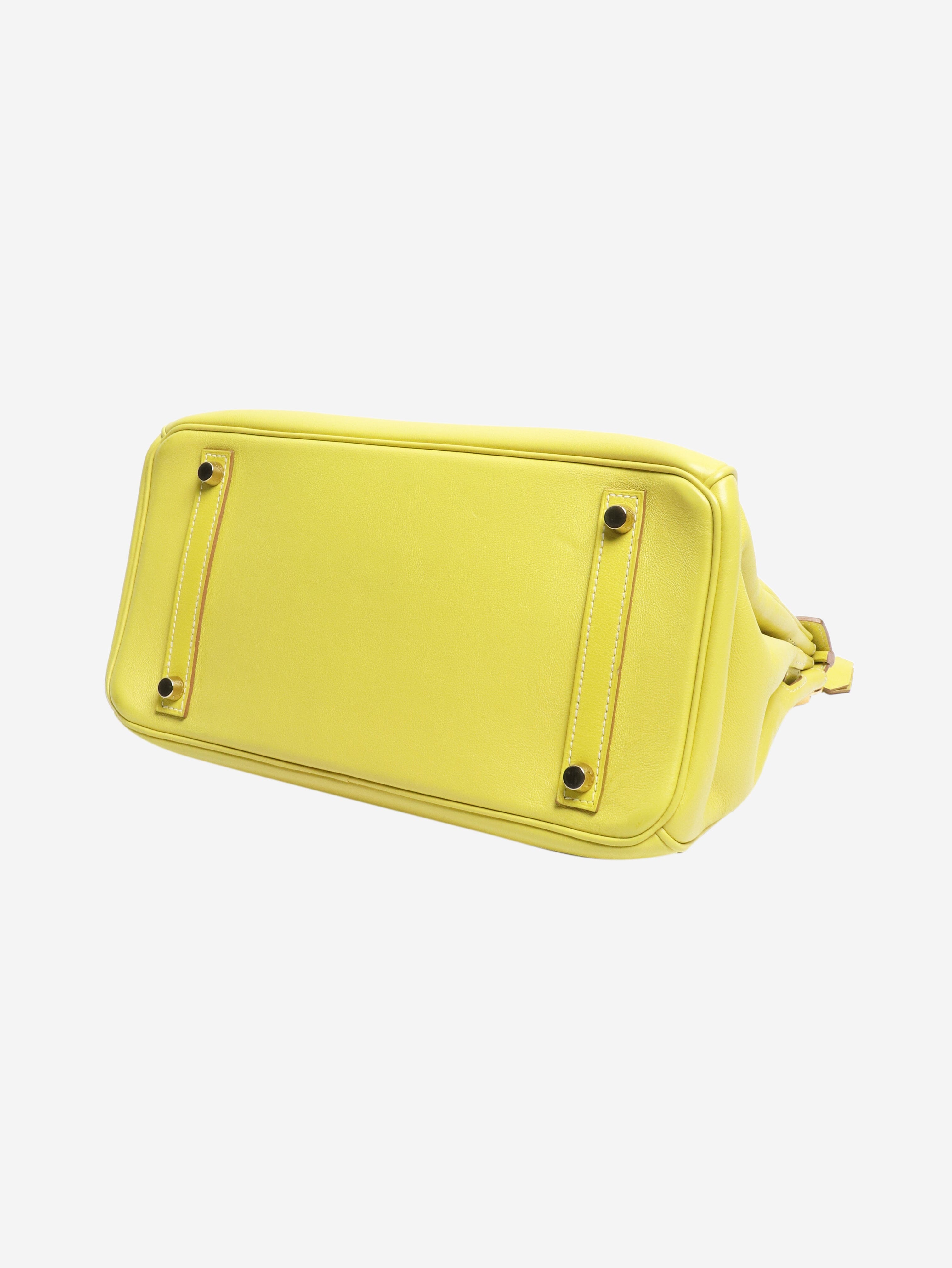 Yellow 2011 Birkin 30 bag Top Handle Bags Hermes 