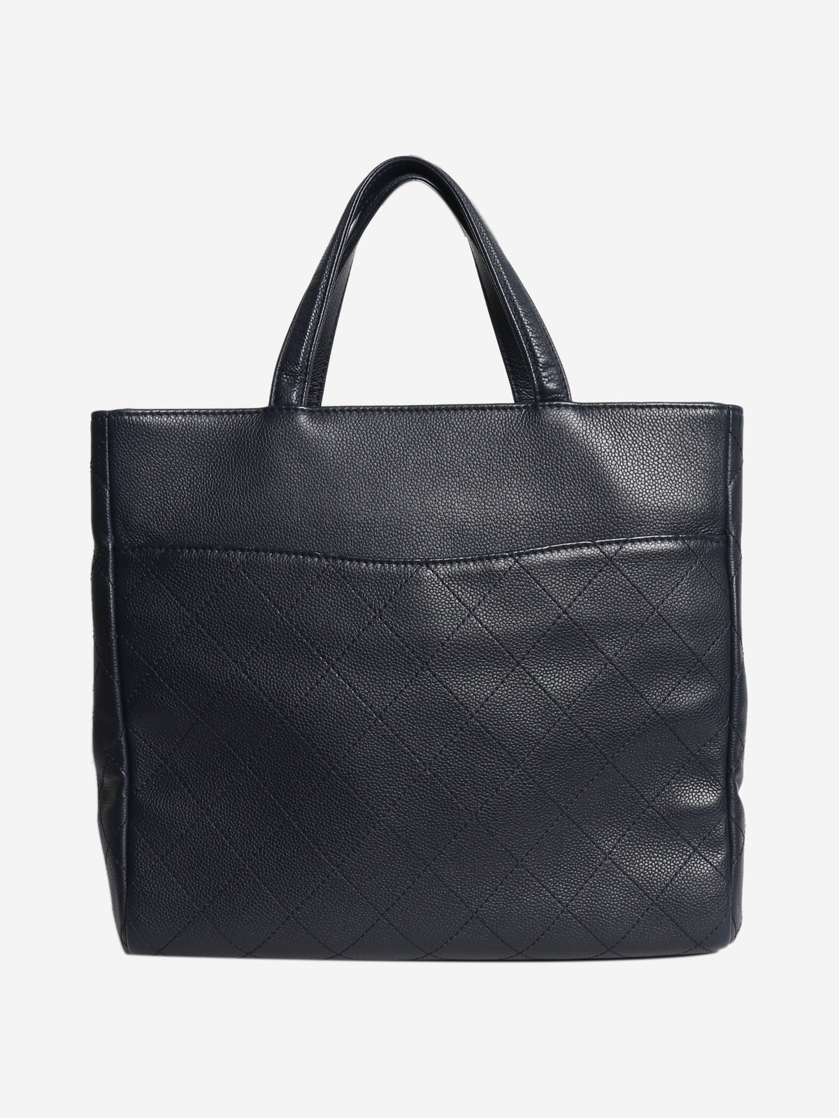 Navy 2014 caviar Executive tote