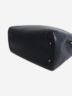 Navy 2014 caviar Executive tote