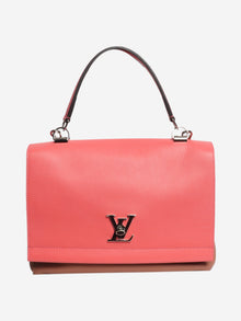 Pink 2016 Lockme leather shoulder bag Bags Louis Vuitton 