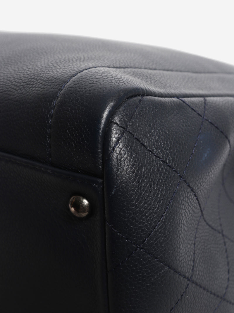 Navy 2014 caviar Executive tote