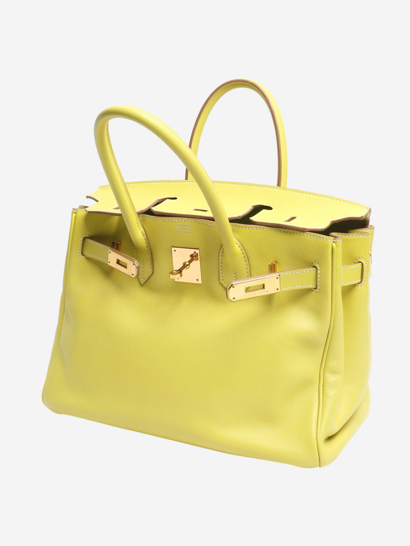 Yellow 2011 Birkin 30 bag Top Handle Bags Hermes 