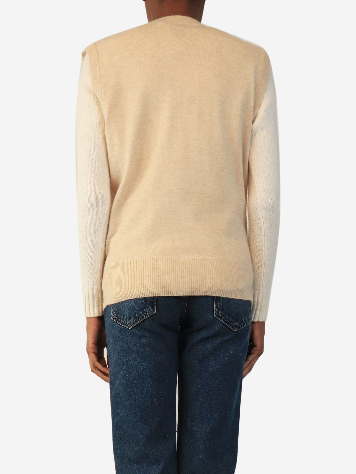 Neutral sleeveless cashmere top - size XS Knitwear Anine Bing 
