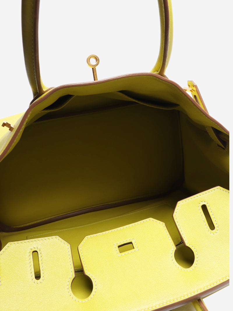 Yellow 2011 Birkin 30 bag Top Handle Bags Hermes 
