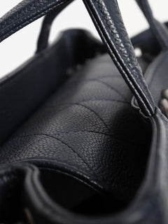 Navy 2014 caviar Executive tote