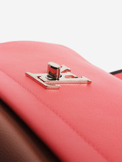 Pink 2016 Lockme leather shoulder bag Bags Louis Vuitton 