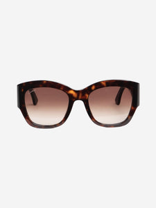 Cartier Brown Signature C de Cartier sunglasses