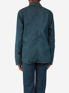 Blue Garance denim shirt - size UK 6 Denim Soeur 