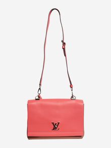 Pink 2016 Lockme leather shoulder bag Bags Louis Vuitton 