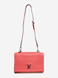 Pink 2016 Lockme leather shoulder bag Bags Louis Vuitton 