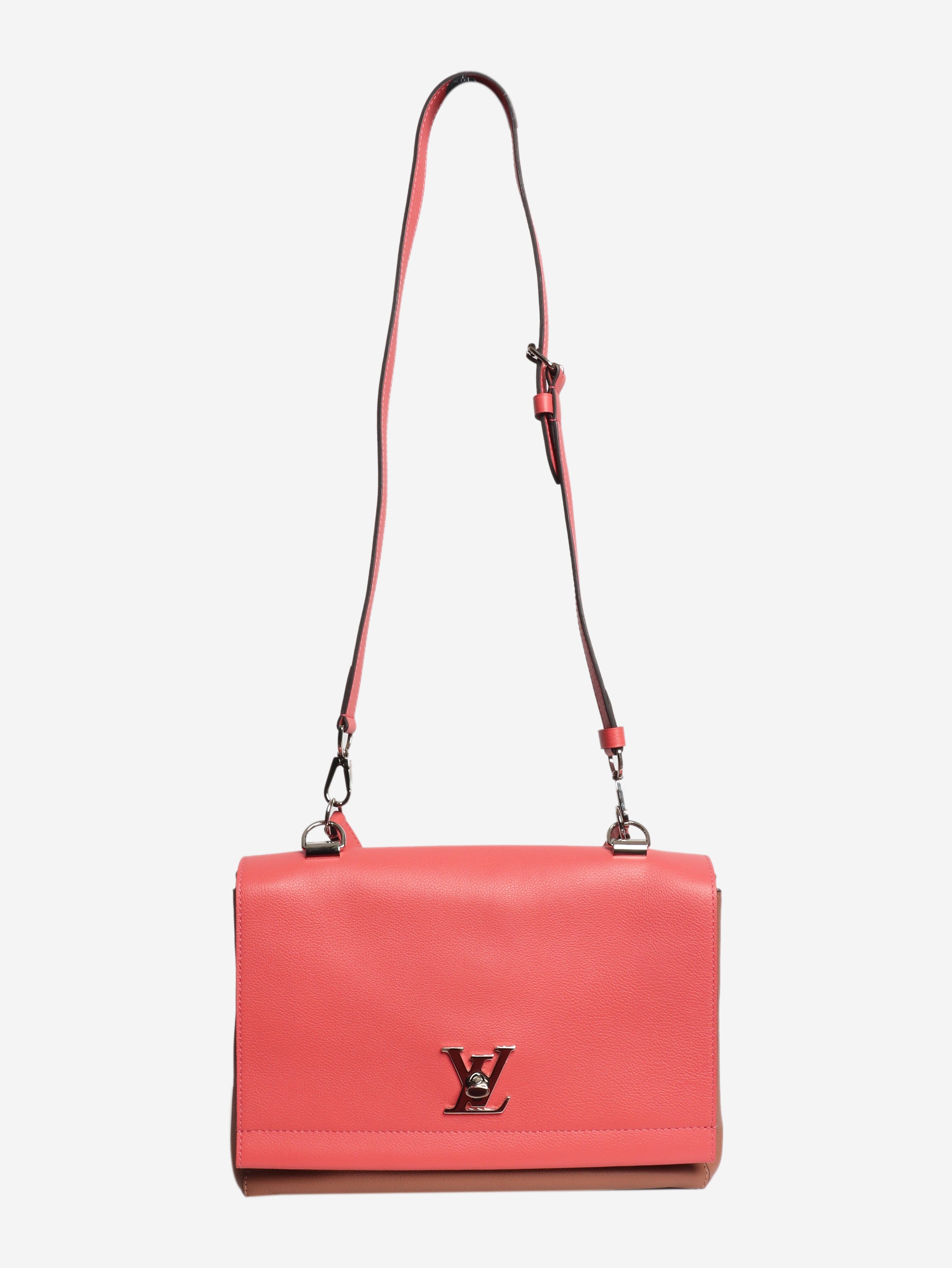 Pink 2016 Lockme leather shoulder bag Bags Louis Vuitton 