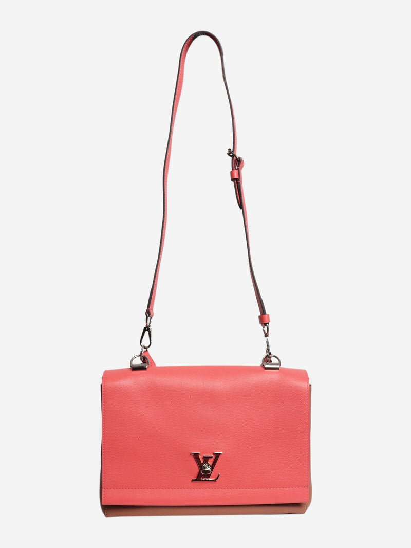 Pink 2016 Lockme leather shoulder bag Bags Louis Vuitton 