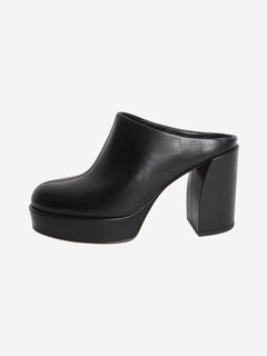 Black leather mules - size EU 38 Heels 3.1 Phillip Lim 