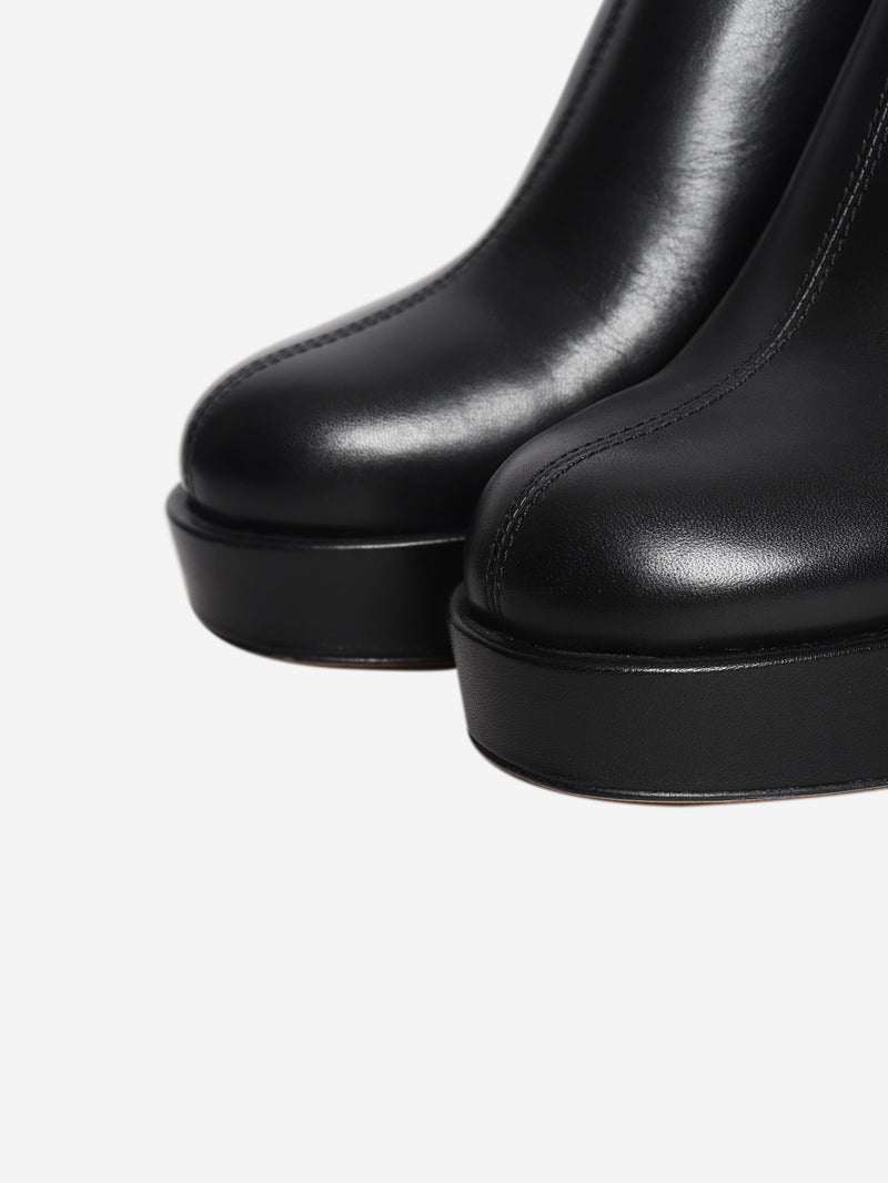 Black leather mules - size EU 38 Heels 3.1 Phillip Lim 