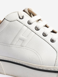 White leather trainers - size EU 38 Trainers Hermes 