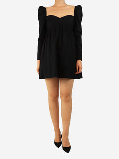 Black prairie mini dress - size UK 10 Dresses Reformation 