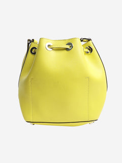 Neon yellow leather bucket bag Cross-body bags Michael Kors 
