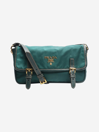 Green nylon mini messenger bag Cross-body bags Prada 