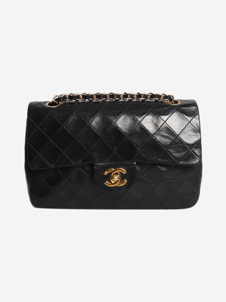 Black 1989 small lambskin Classic Double Flap bag product image