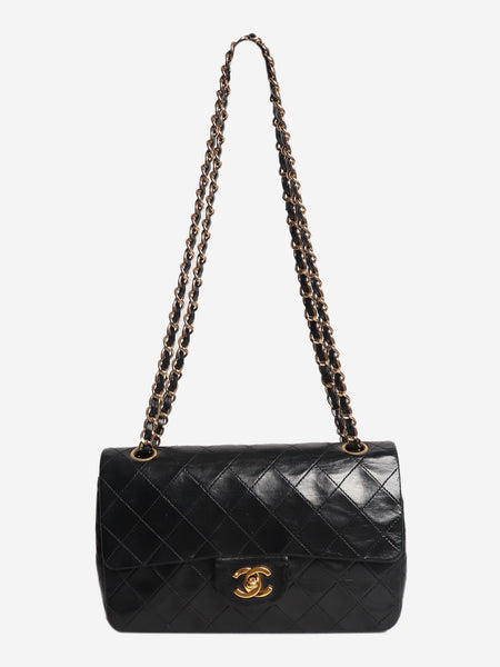 Black 1989 small lambskin Classic Double Flap bag alternate image