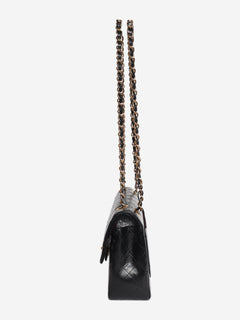 Black 1989 small lambskin Classic Double Flap bag Shoulder bags Chanel 