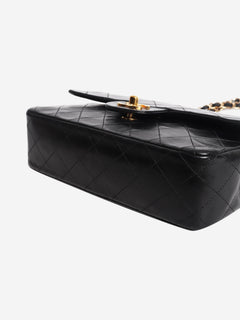 Black 1989 small lambskin Classic Double Flap bag Shoulder bags Chanel 