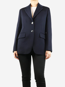 Prada Navy blue wool blazer - size UK 8