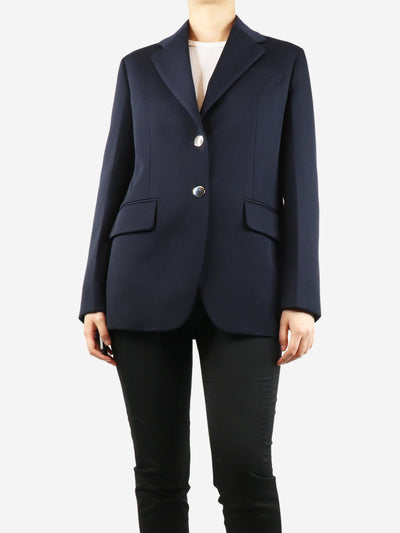 Navy blue wool blazer - size UK 8 Coats & Jackets Prada 