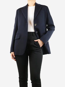 Prada Navy blue wool blazer - size UK 8