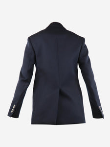 Prada Navy blue wool blazer - size UK 8